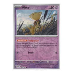 Abra 080/167 REVERSE HOLO