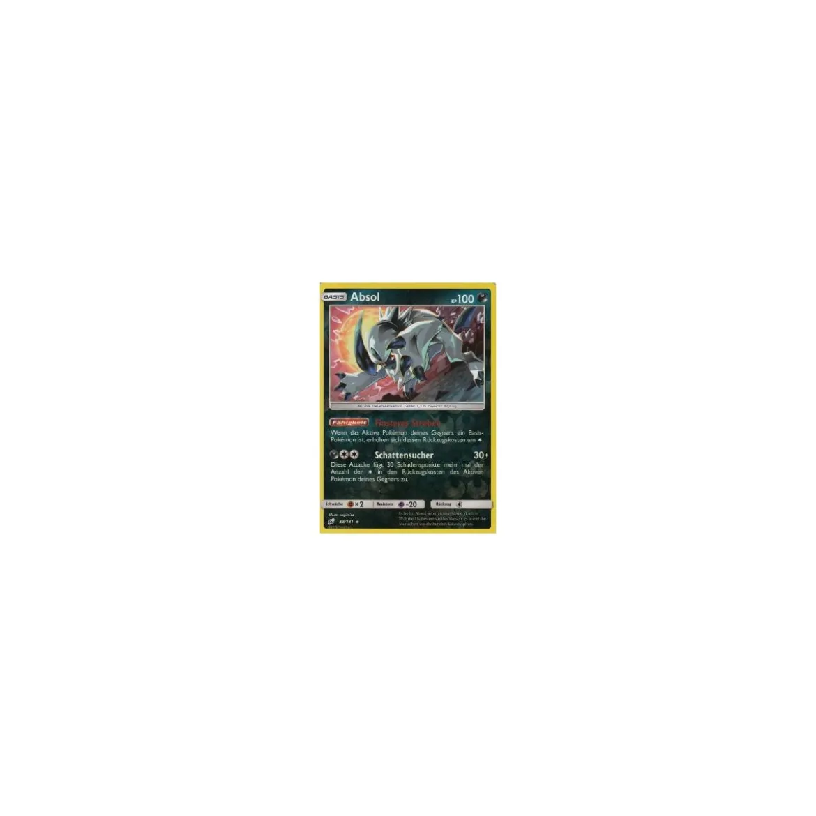 Absol 088/181 REVERSE HOLO