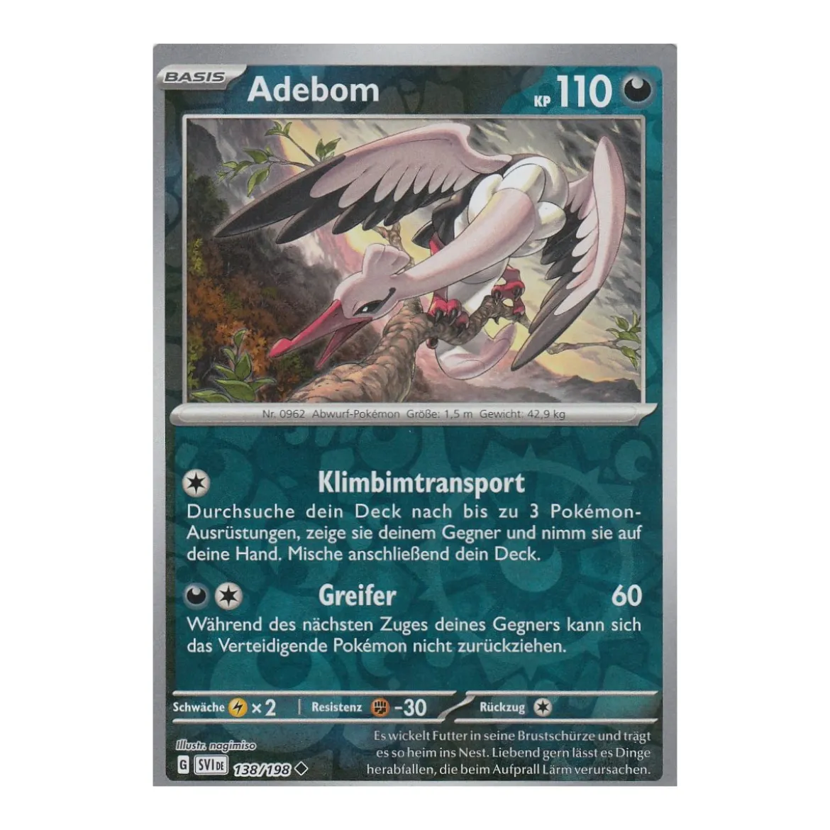 Adebom 138/198 REVERSE HOLO