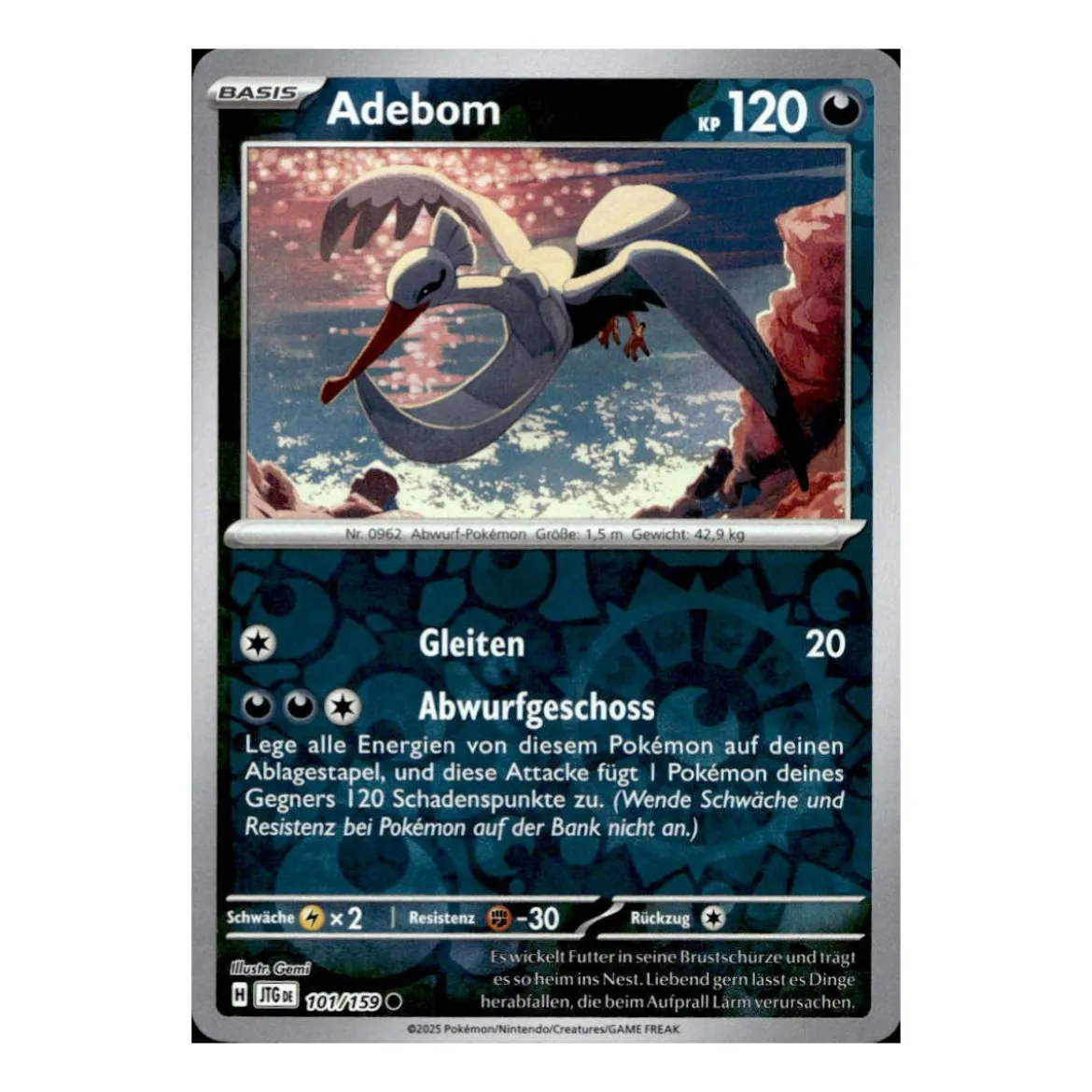 Adebom 101/159 REVERSE HOLO
