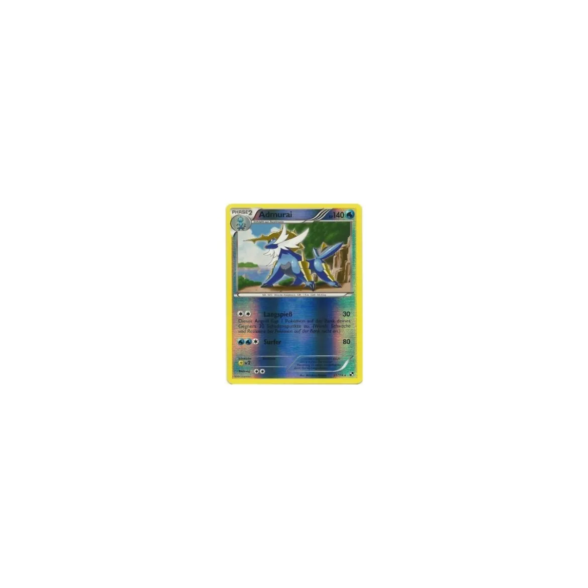 Admurai 31/114 REVERSE HOLO