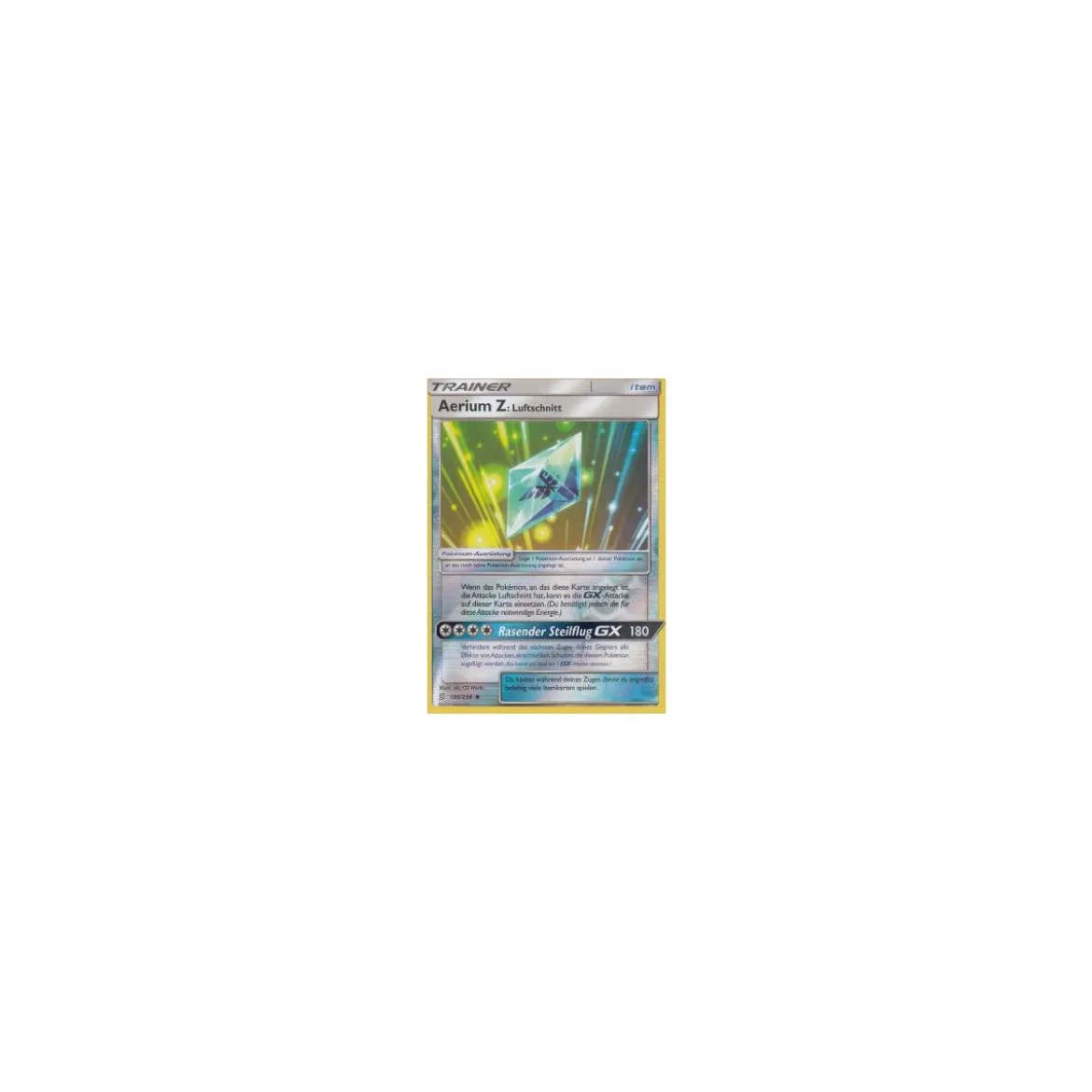 Aerium Z: Luftschnitt 195/236 REVERSE HOLO