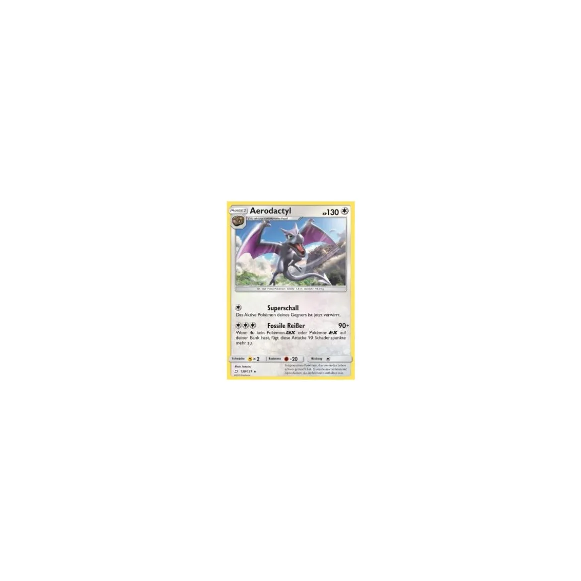 Aerodactyl 130/181