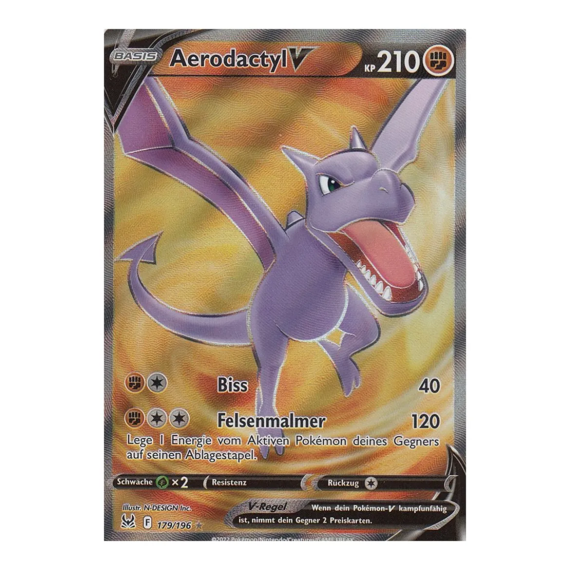 Aerodactyl-V 179/196