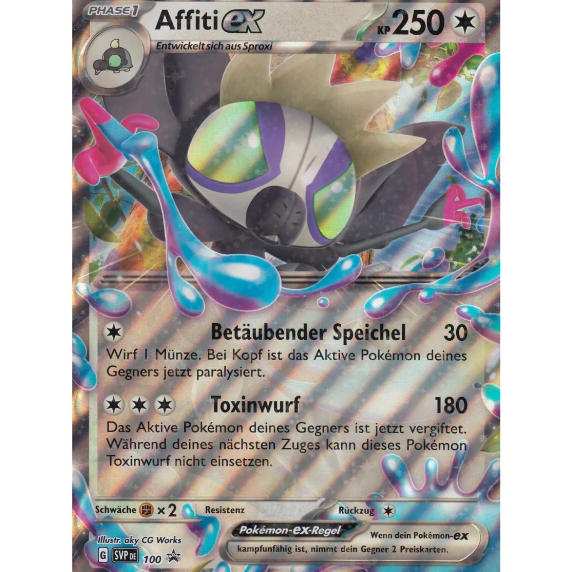 Affiti ex SVP100 PROMO XXL OVERSIZED/ÜBERGROß