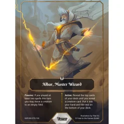 Albar, Master Wizard NVR-EN075 Ornament Foil (english)