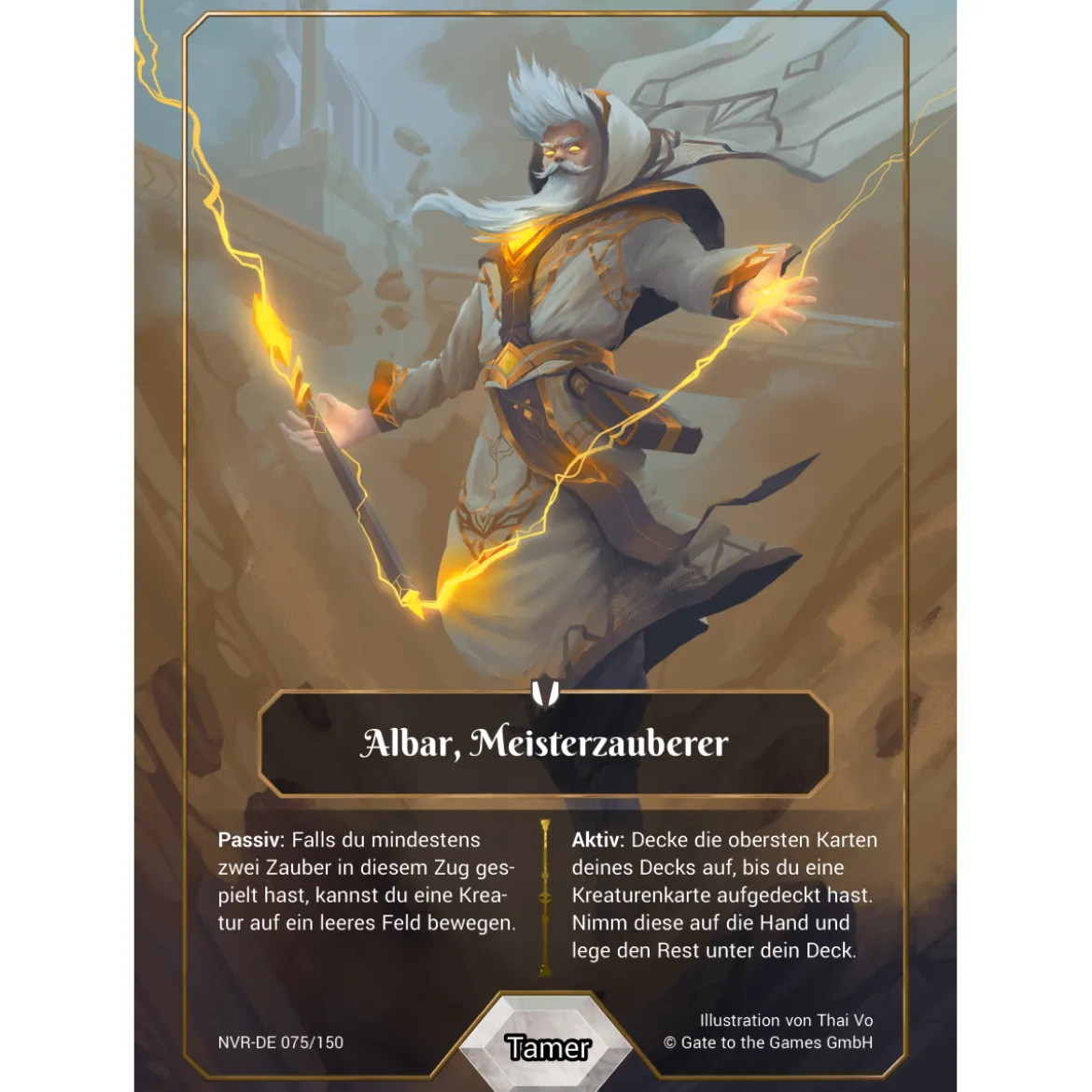 Albar, Meisterzauberer NVR-DE075 Ornament Foil (deutsch)