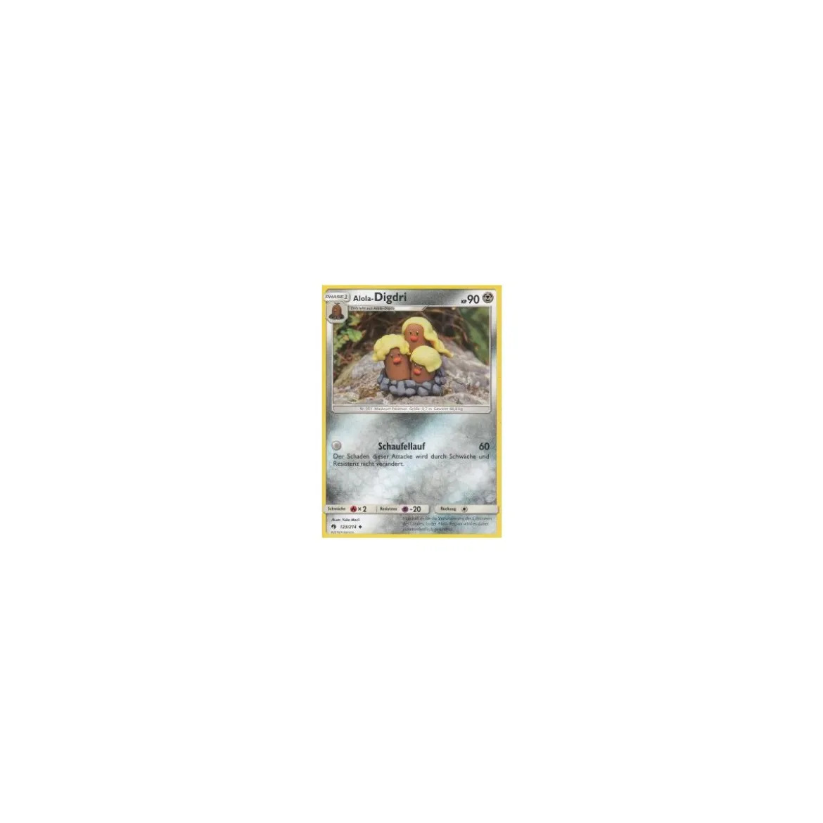 Alola-Digdri 123/214 REVERSE HOLO