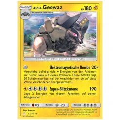 Alola-Geowaz 037/181 REVERSE HOLO