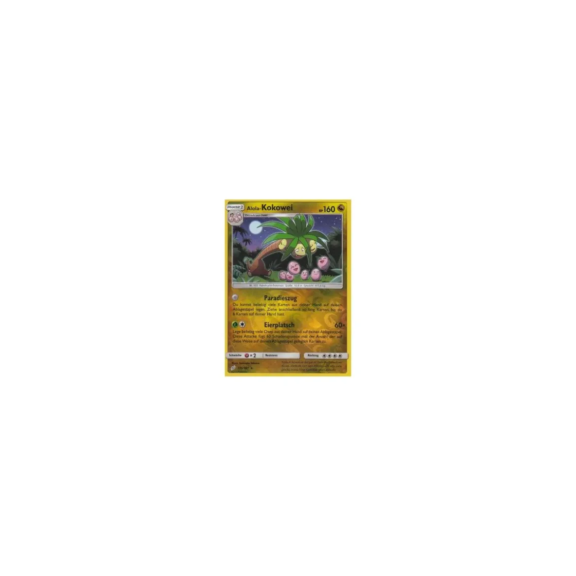 Alola-Kokowei 115/181 REVERSE HOLO