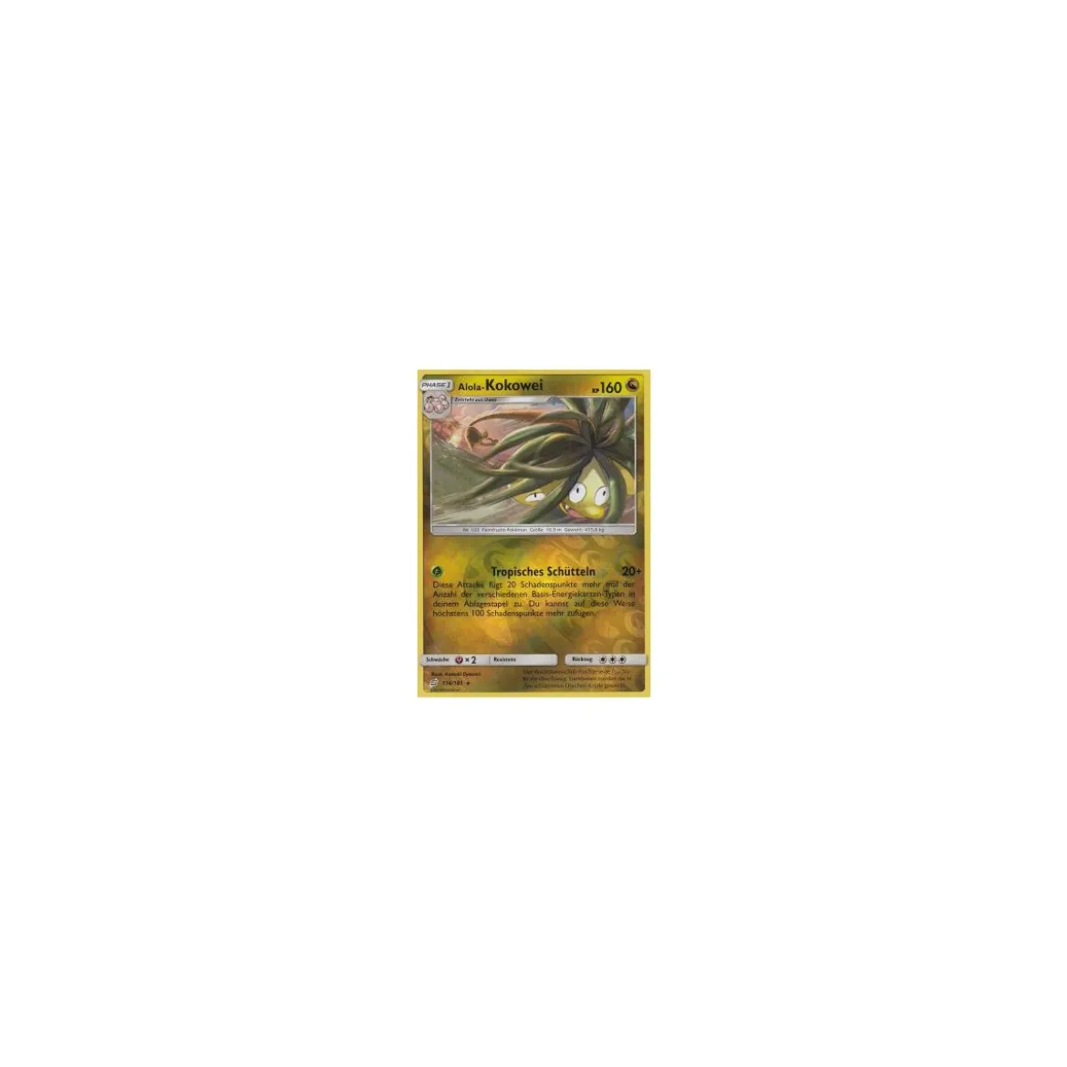 Alola-Kokowei 114/181 REVERSE HOLO