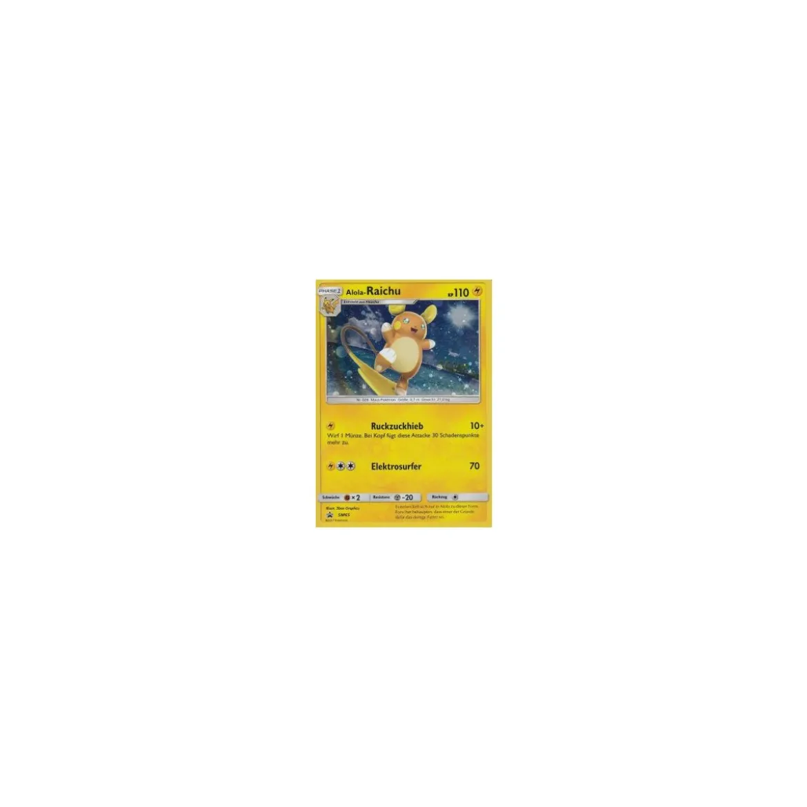 Alola-Raichu SM65 PROMO
