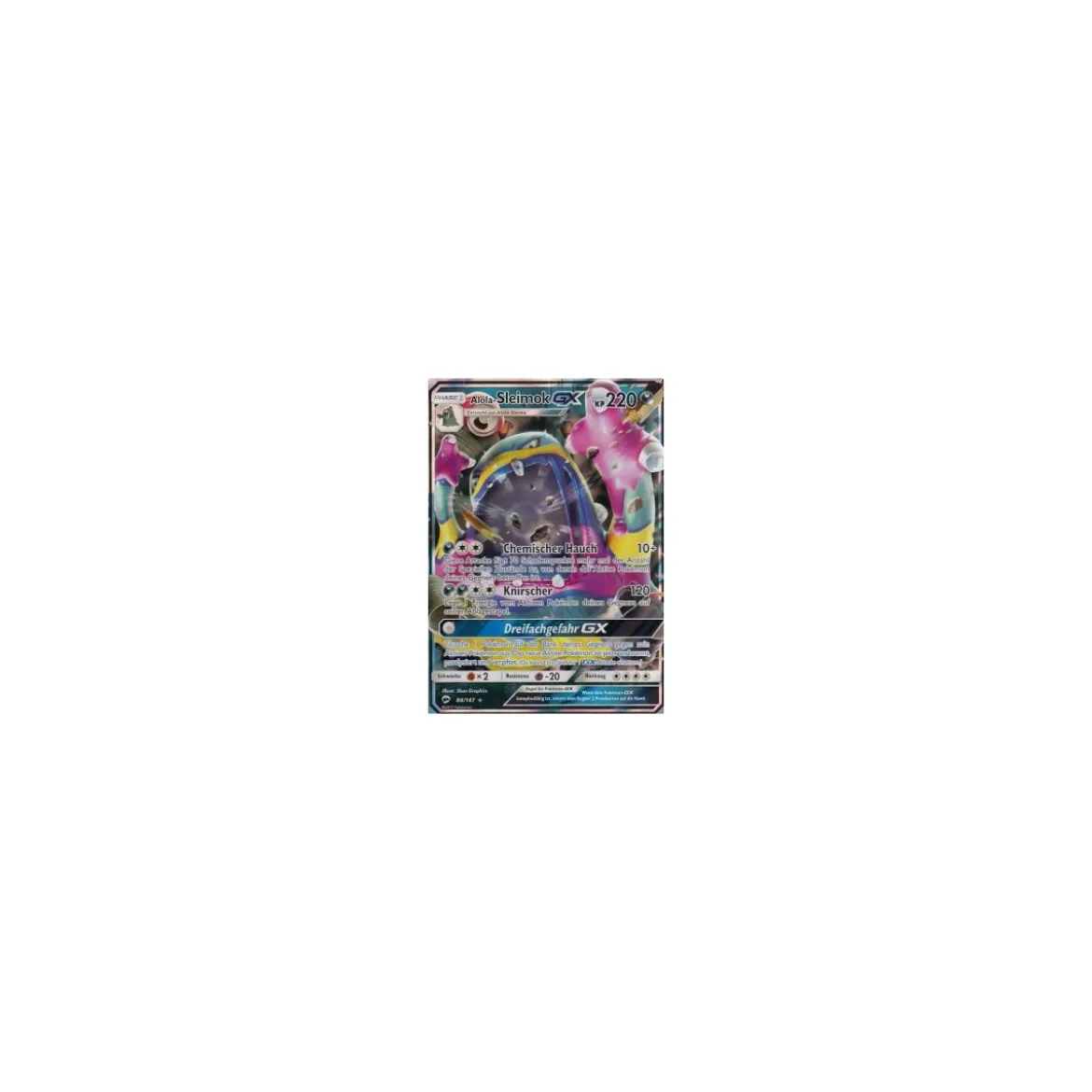 Alola-Sleimok-GX 084/147 HOLO