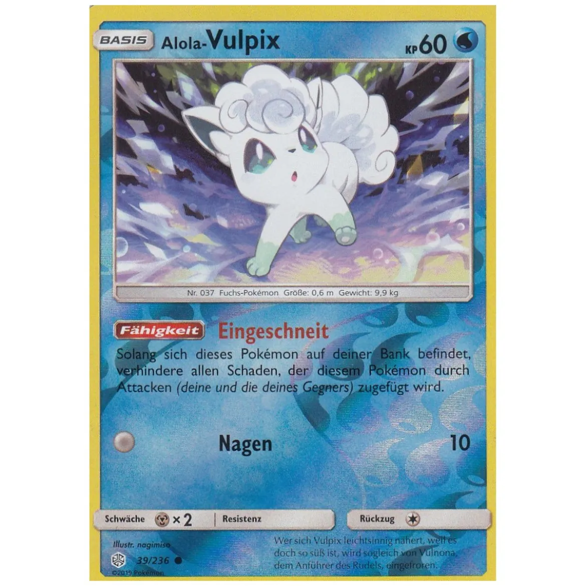 Alola-Vulpix 039/236 REVERSE HOLO
