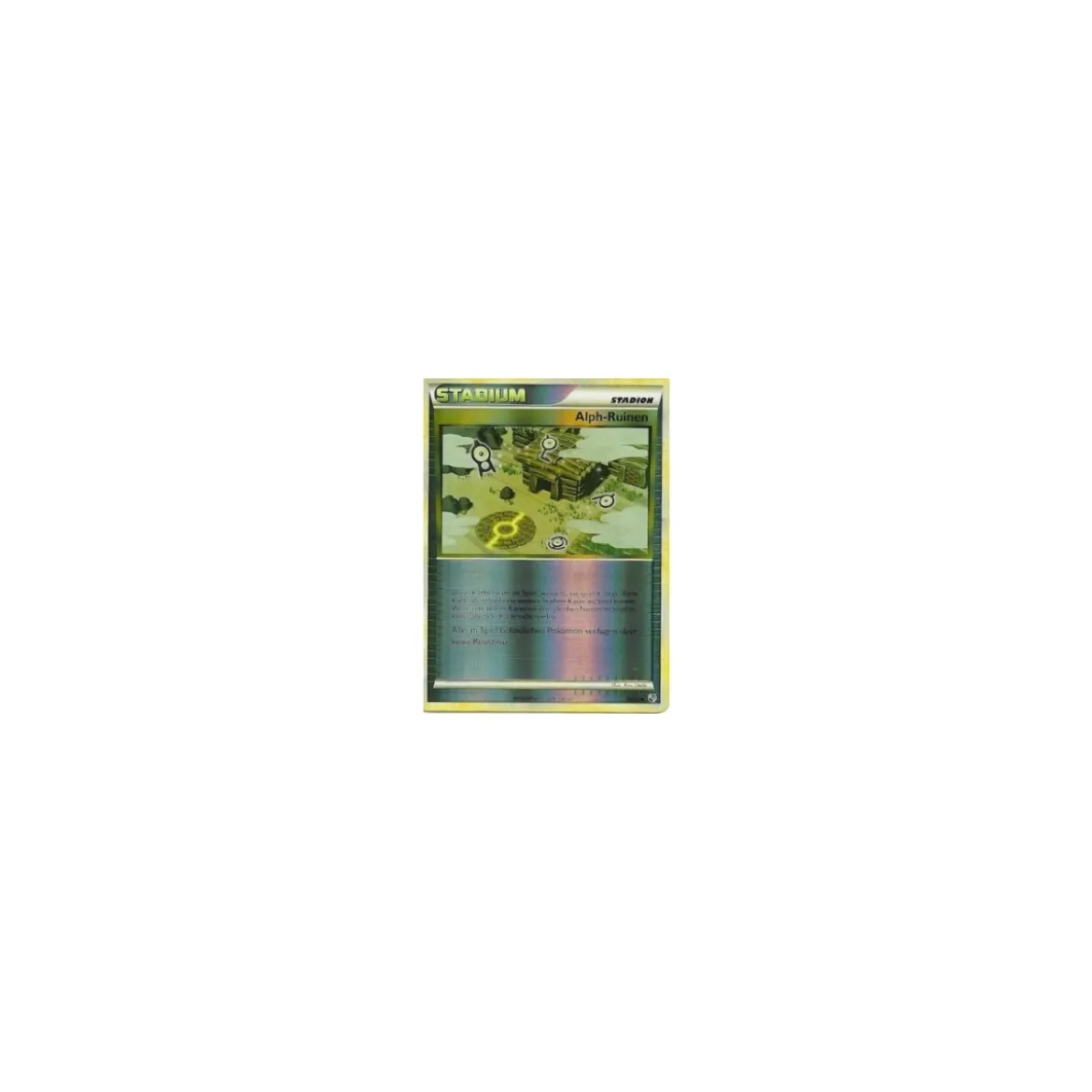 Alph-Ruinen REVERSE HOLO