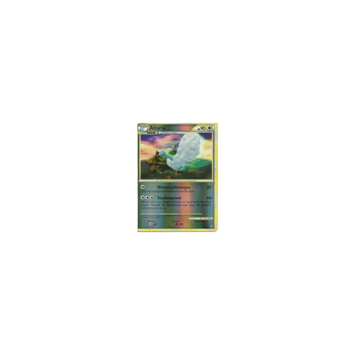Altaria REVERSE HOLO