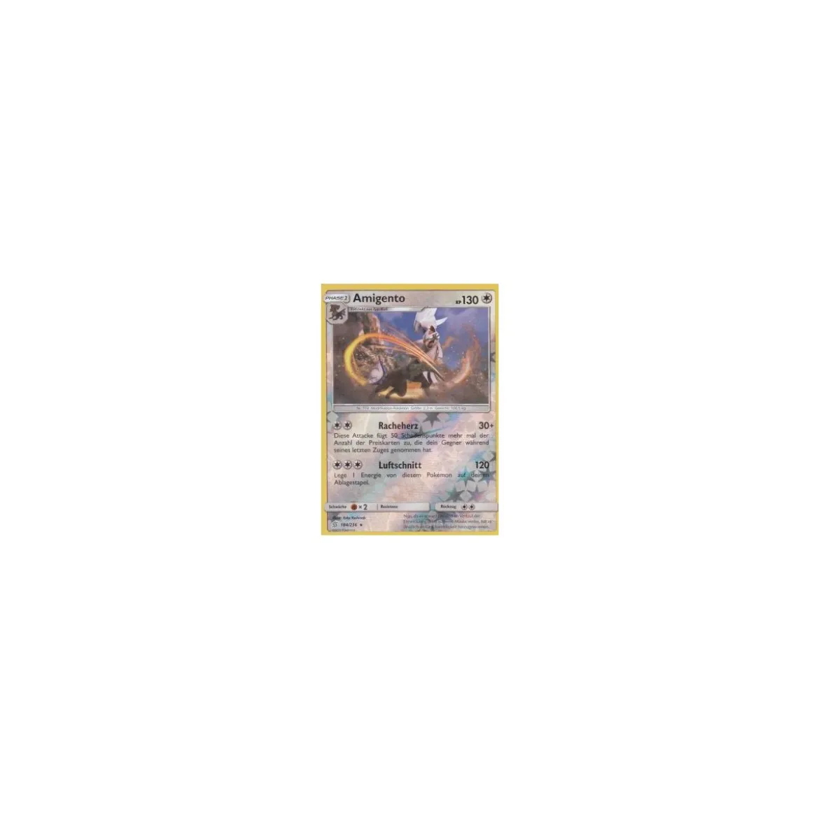 Amigento 184/236 REVERSE HOLO