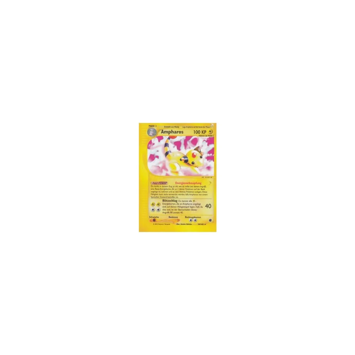 Ampharos 34/165 BESPIELT