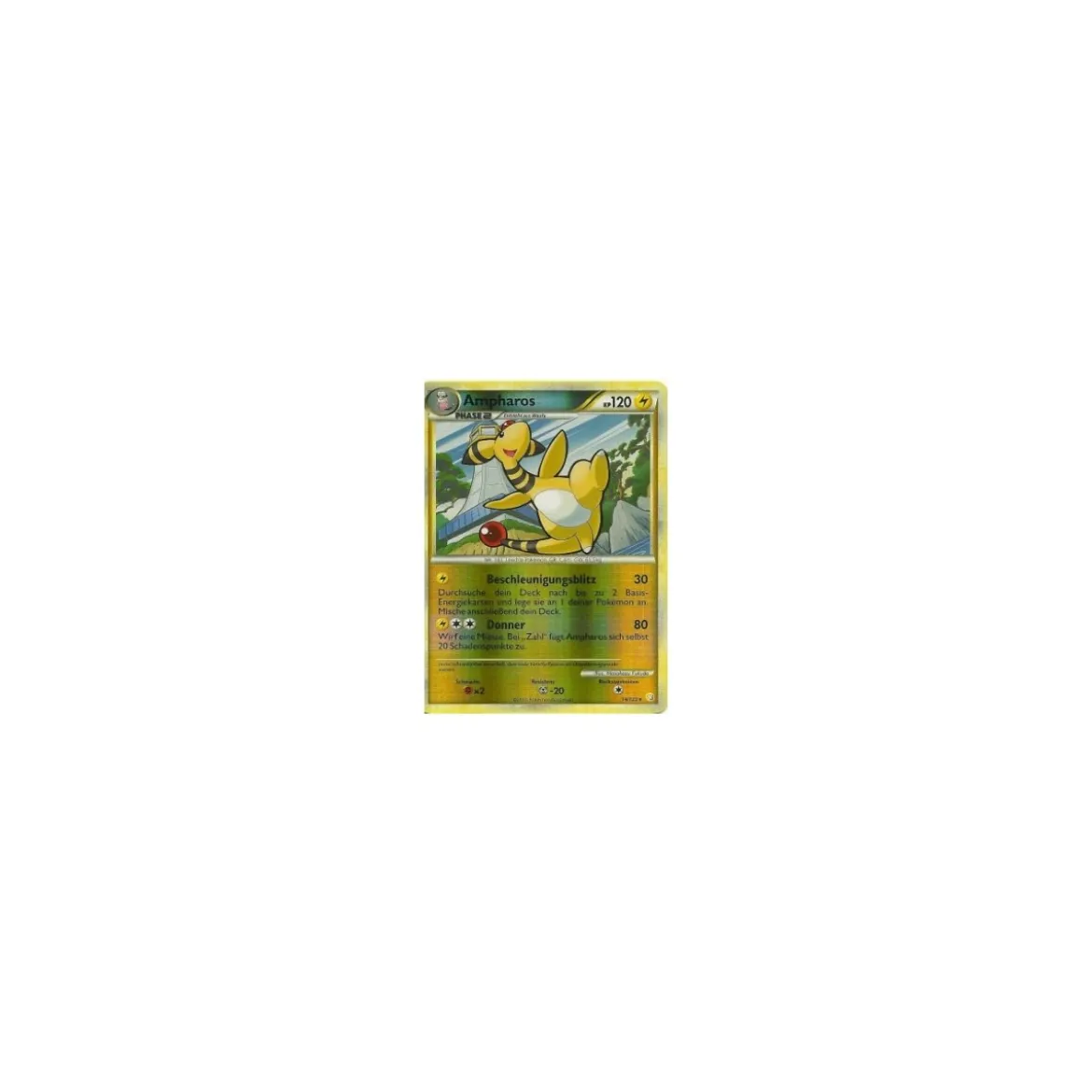 Ampharos 14/123 REVERSE HOLO