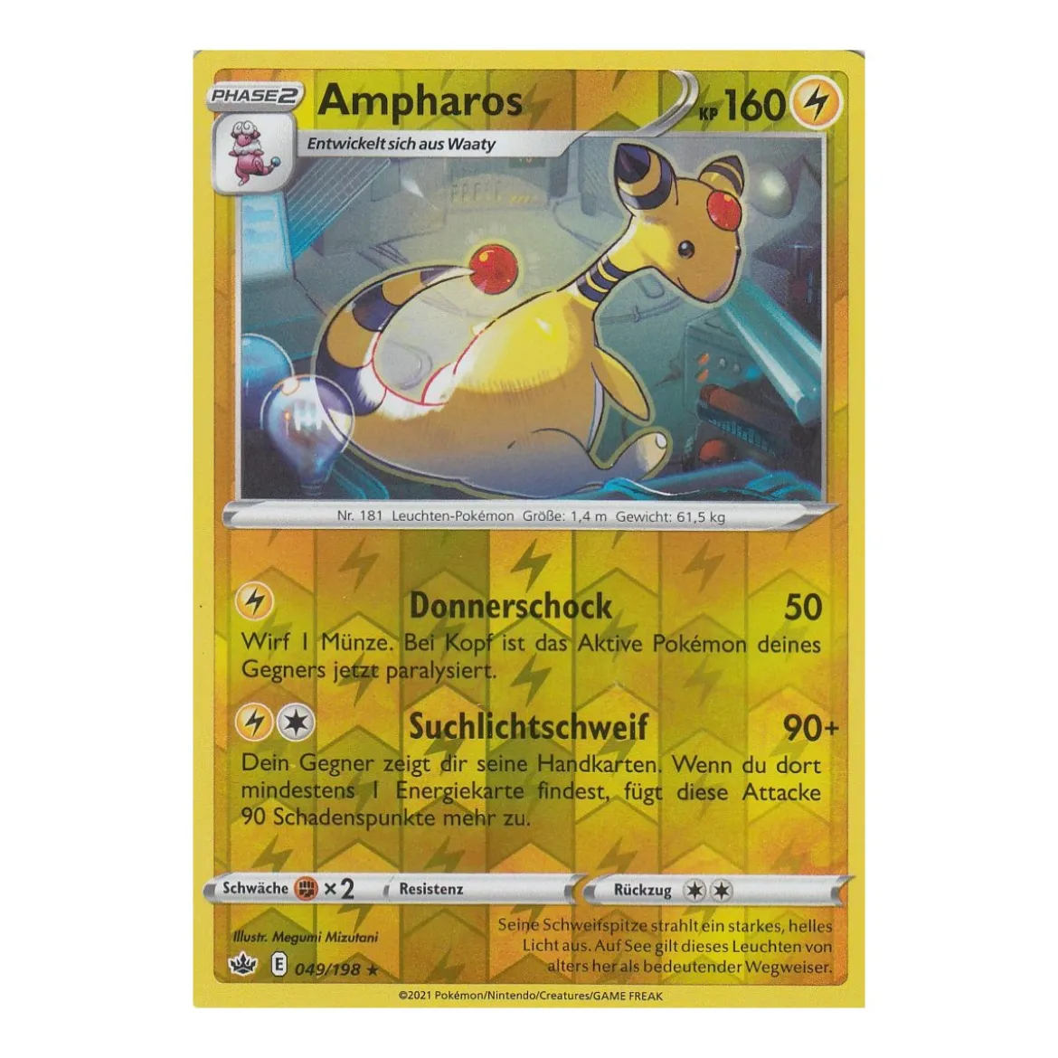 Ampharos 049/198 REVERSE HOLO