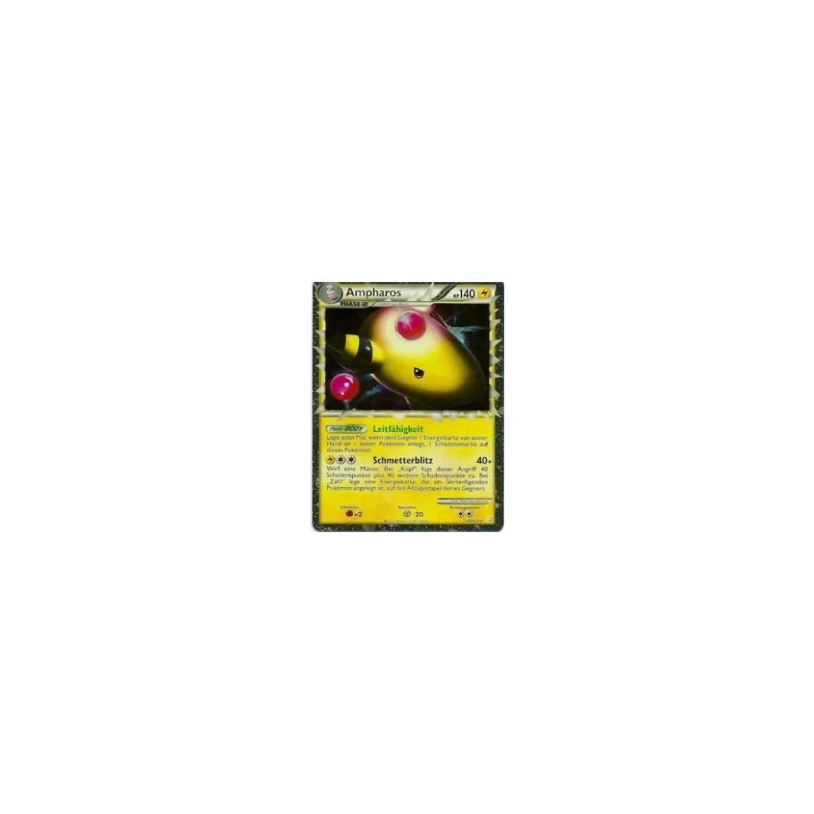 Ampharos 105/123 SILVERSTAR HOLO