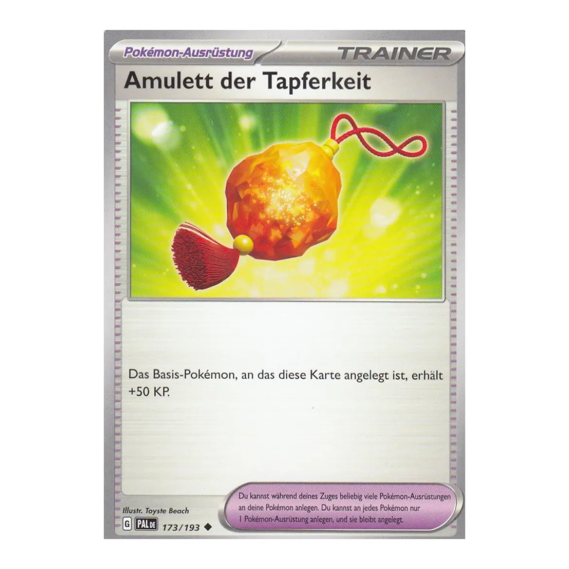 Amulett der Tapferkeit 173/193