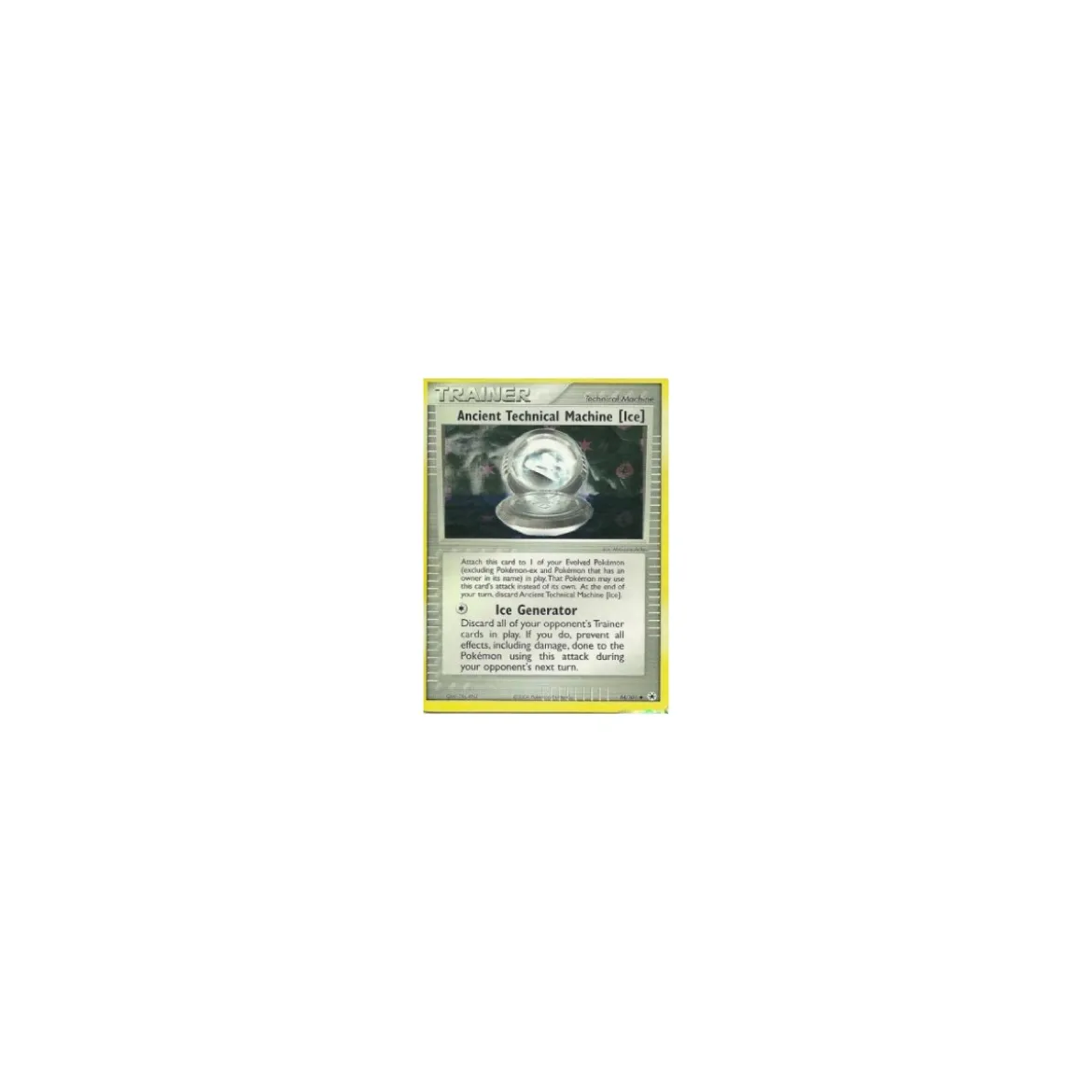 Ancient Technical Machine (Ice) REVERSE HOLO