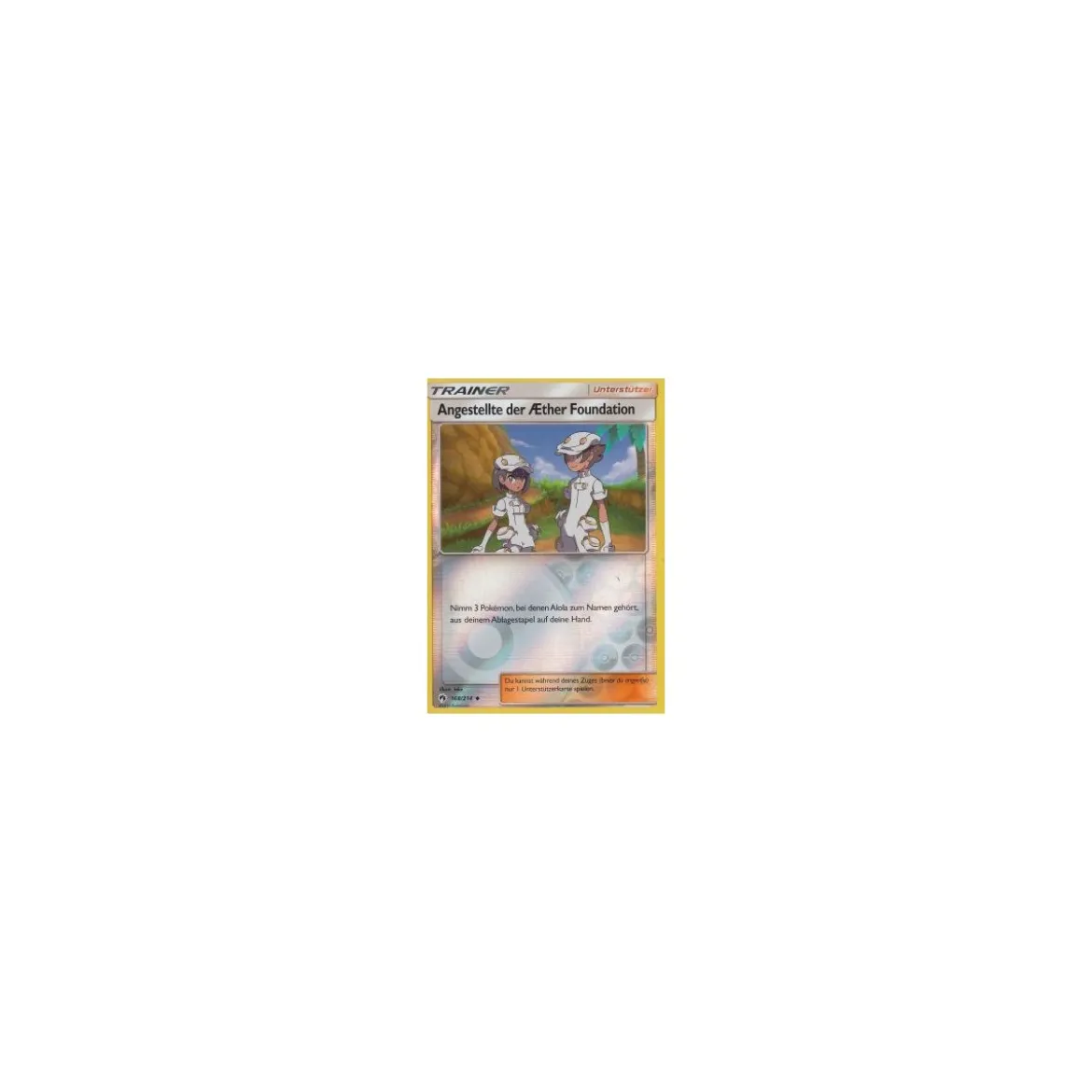 Angestellte der Aether Foundation 168/214 REVERSE HOLO