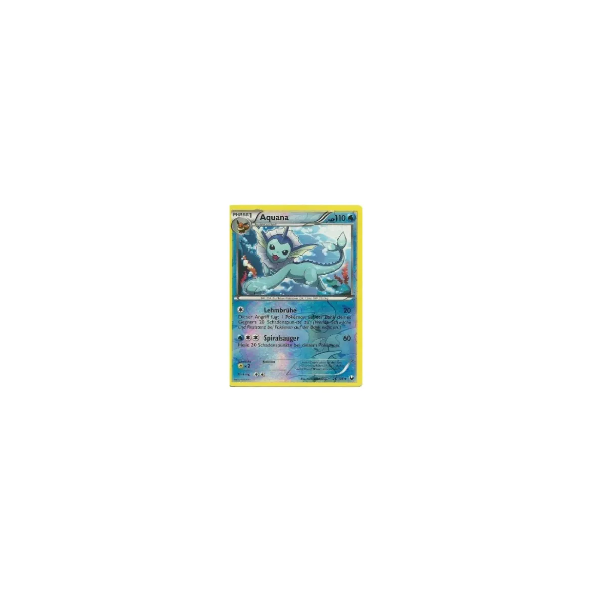 Aquana 025/108 REVERSE HOLO