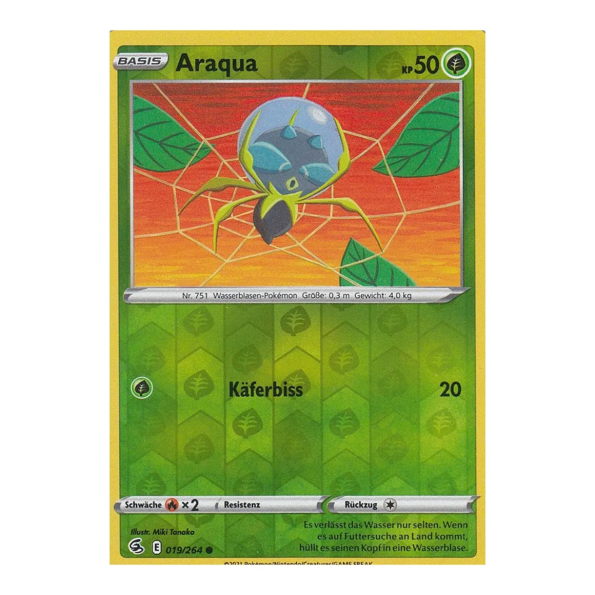 Araqua 019/264 REVERSE HOLO