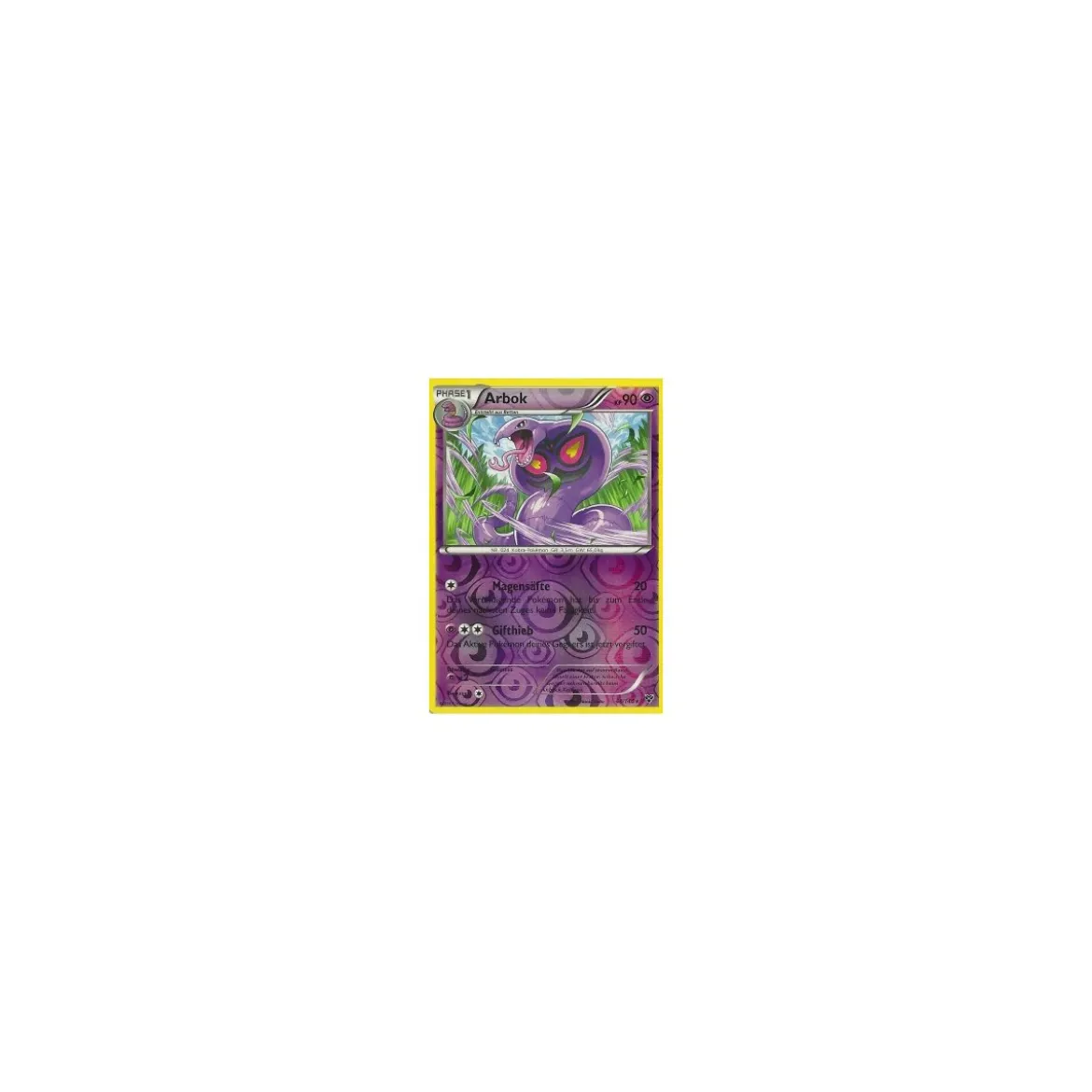 Arbok 048/146 REVERSE HOLO