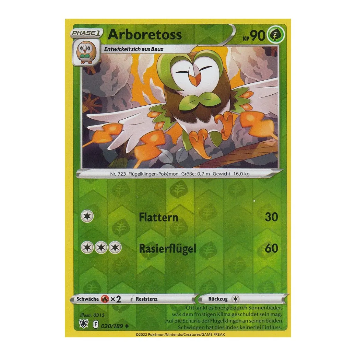 Arboretoss 020/189 REVERSE HOLO