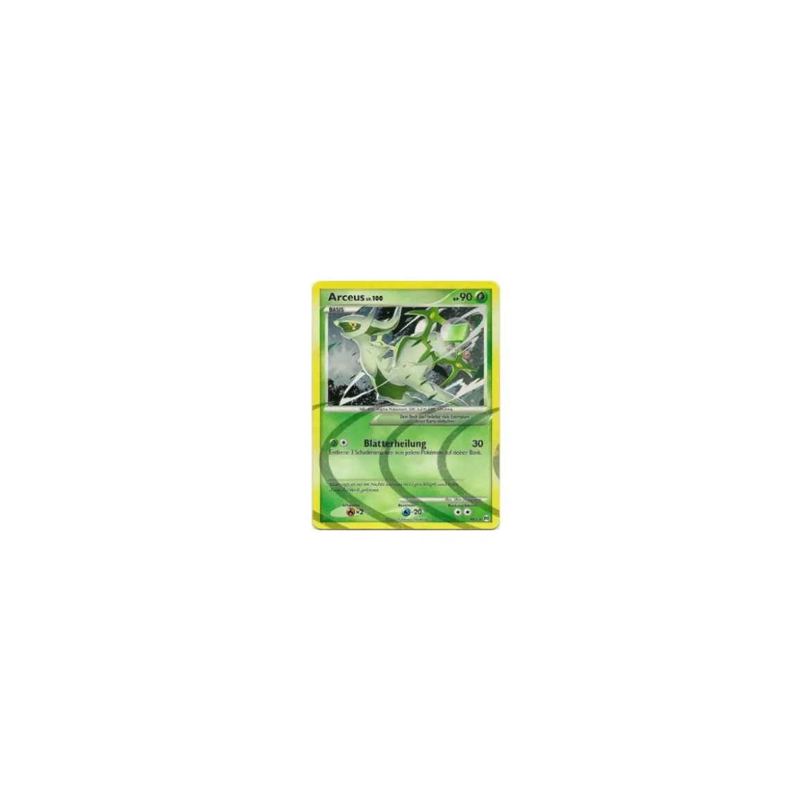 Arceus Lv.100 Pflanze AR2/99
