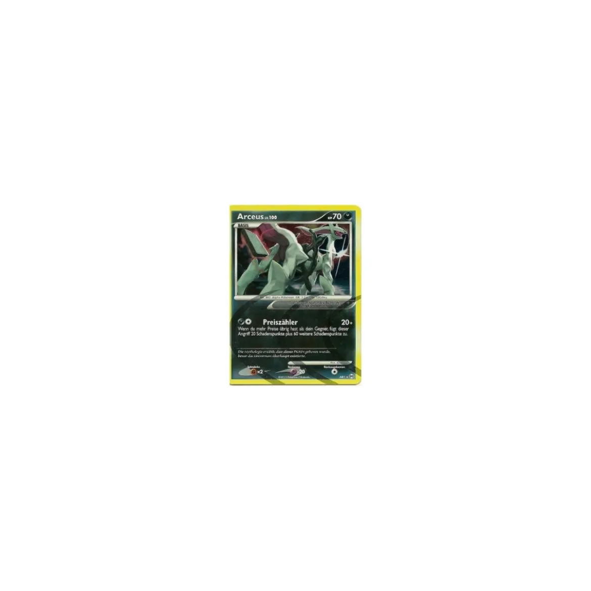 Arceus Lv.100 Unlicht AR1/99