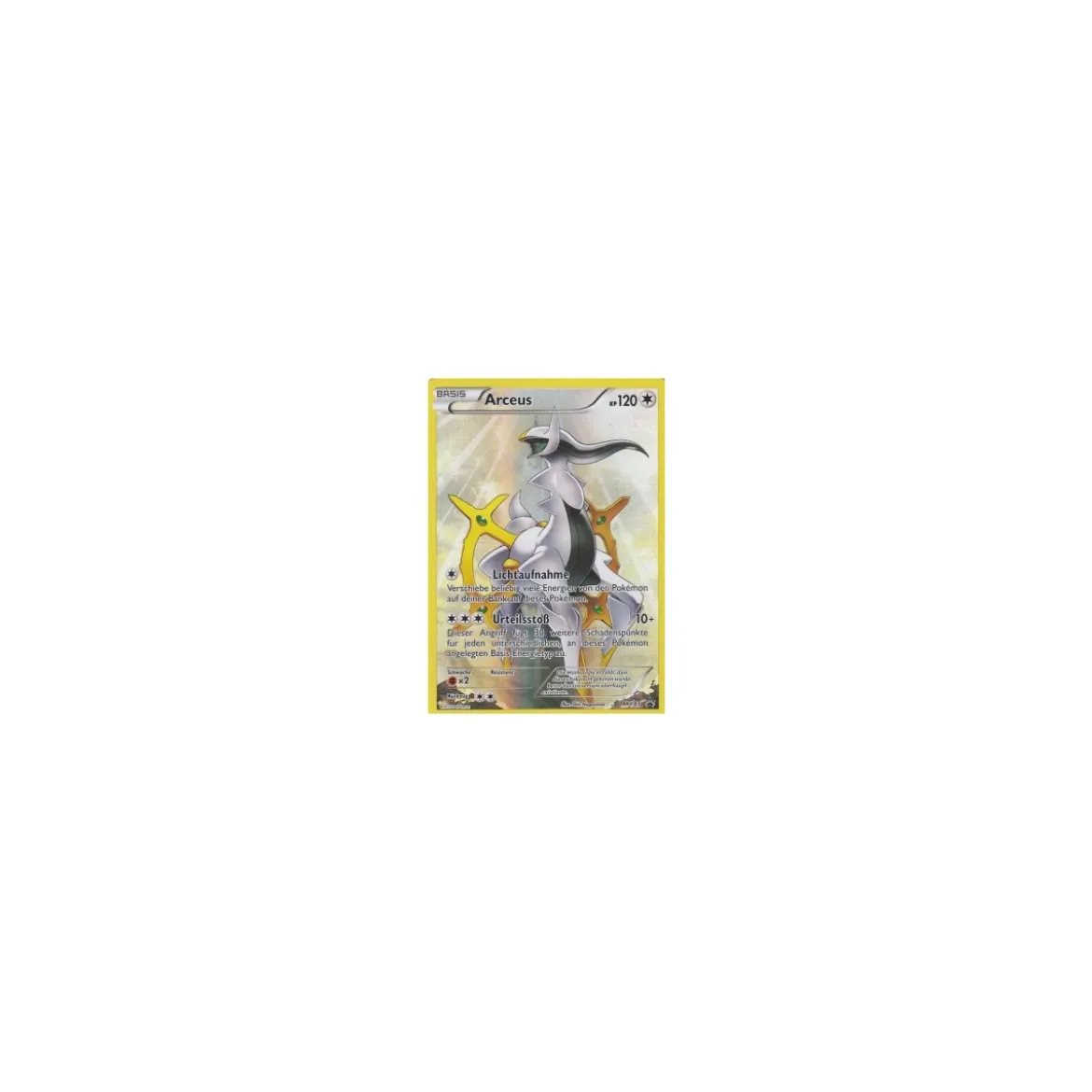 Arceus XY83 HOLO