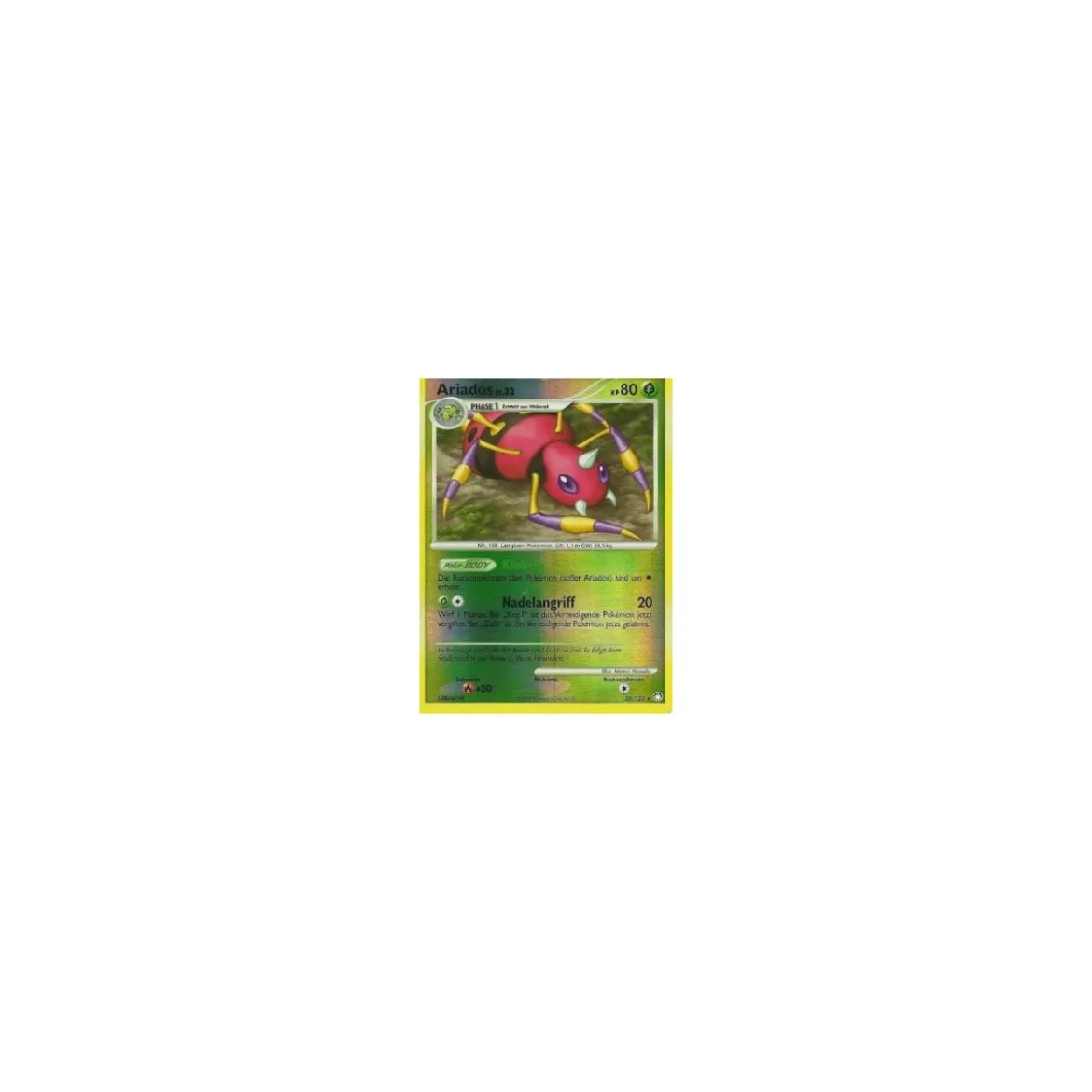 Ariados REVERSE HOLO