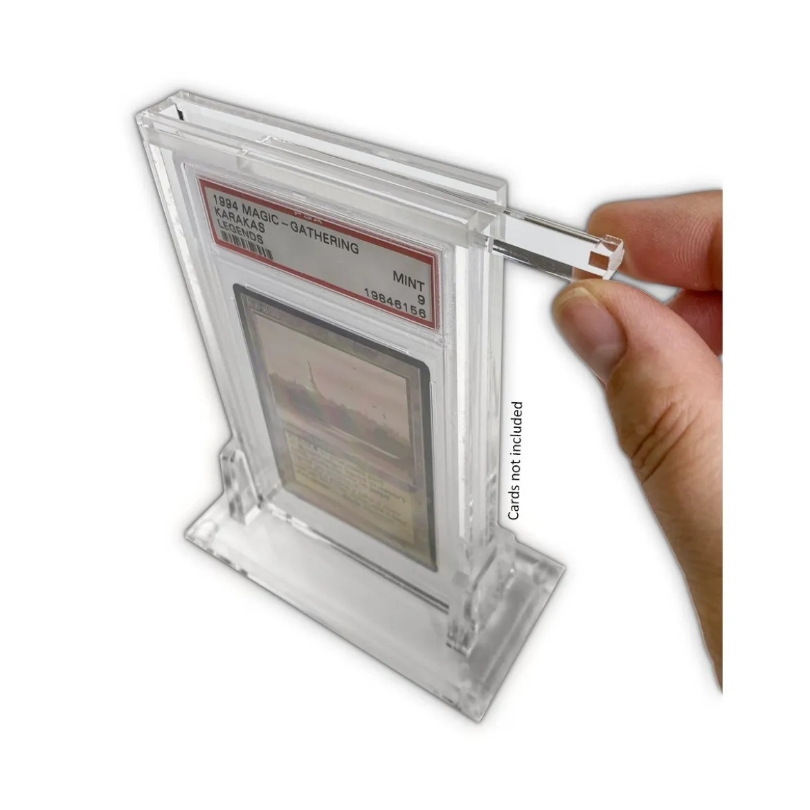 Arkero-G Acryl Case & Ständer - Schutzbox für PSA Grading Card Cases