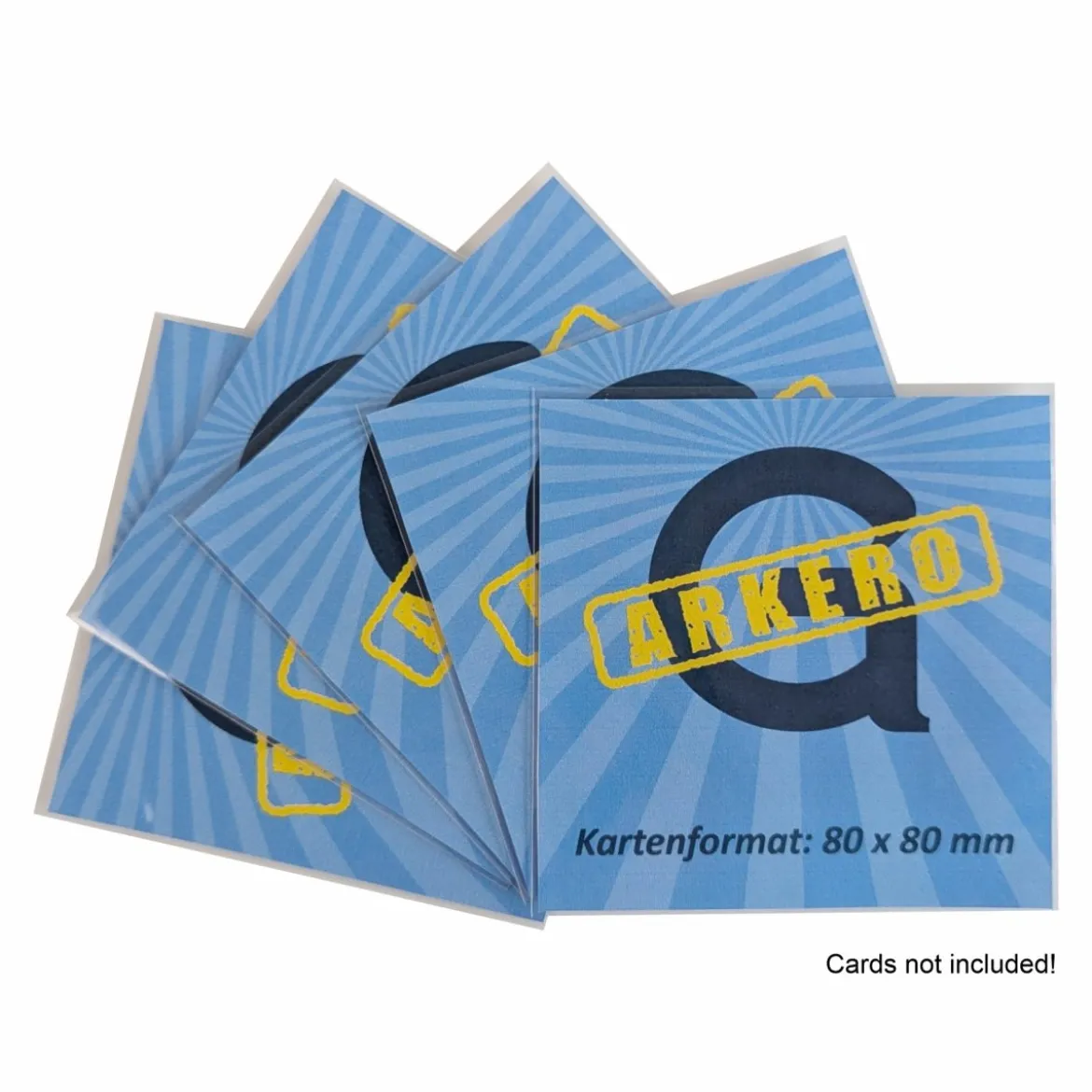 Arkero-G Big Square-Sized Boardgame Sleeves (100 Kartenhüllen)