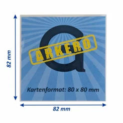 Arkero-G Big Square-Sized Boardgame Sleeves (100 Kartenhüllen)