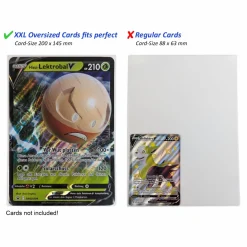 Arkero-G Jumbo Size Soft Sleeves (für XXL Pokemon Karten) - 100 Stück