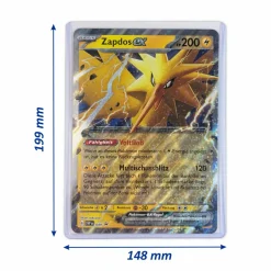 Arkero-G Jumbo Size Toploader (für XXL Pokemon Karten) - 25 Stück