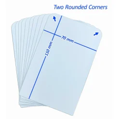 Arkero-G 10 Kartentrenner Weiß - Groß (10 Tall Card Dividers for Storage Boxes)