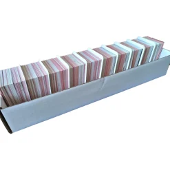 Arkero-G 10 Kartentrenner Weiß - Round Corners (10 Card Dividers für Aufbewahrungsboxen)