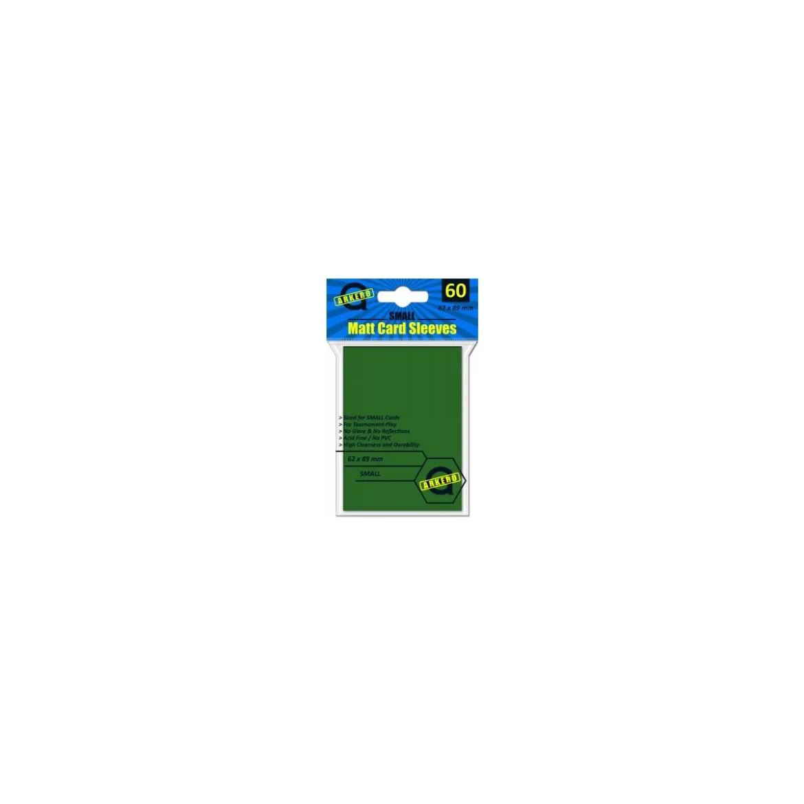 Arkero-G Matt Card Sleeves: Grün (60 Hüllen) mini