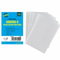Arkero-G Mini Euro-Sized Boardgame Sleeves (100 Kartenhüllen)