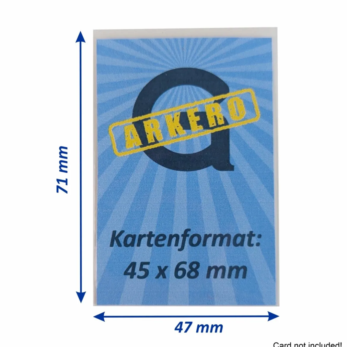 Arkero-G Mini Euro-Sized Boardgame Sleeves (100 Kartenhüllen)