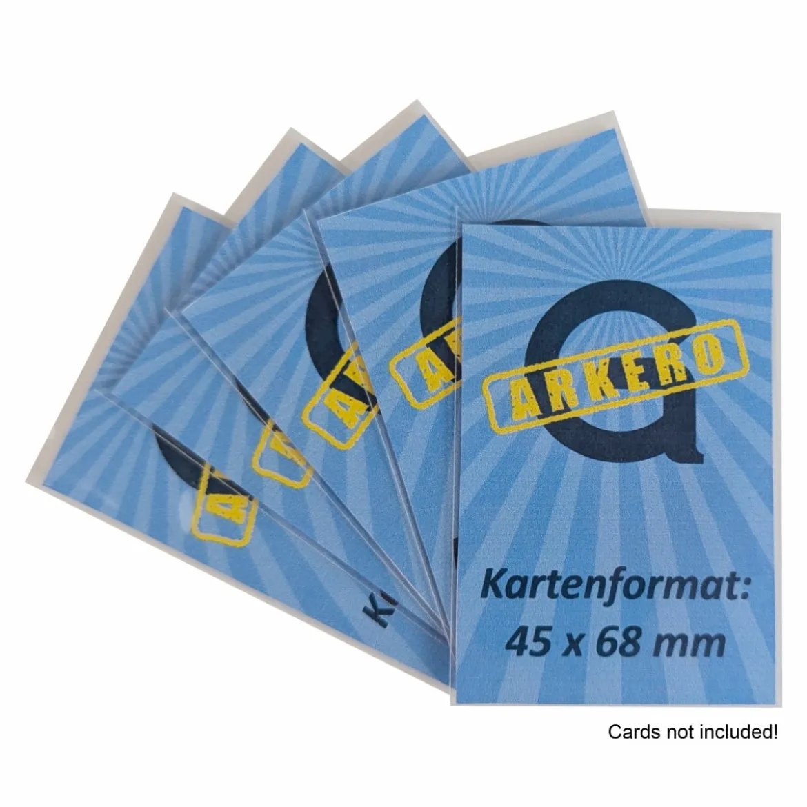 Arkero-G Mini Euro-Sized Boardgame Sleeves (100 Kartenhüllen)
