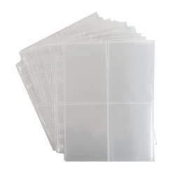 Arkero-G 4 Pocket Pages für Karten in Standardgröße - 50 Seiten