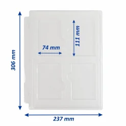 Arkero-G 4 Pocket Pages für Magnetic Holder