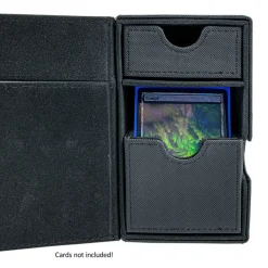 Arkero-G Premium 100+ Magnetic Flip & Tray Deck Box Schwarz